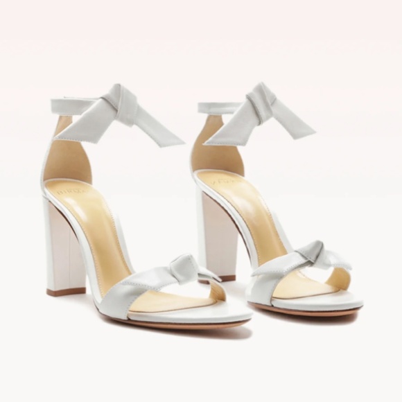 Alexandre Birman CLARITA BLOCK 90 WHITE - Picture 1 of 10